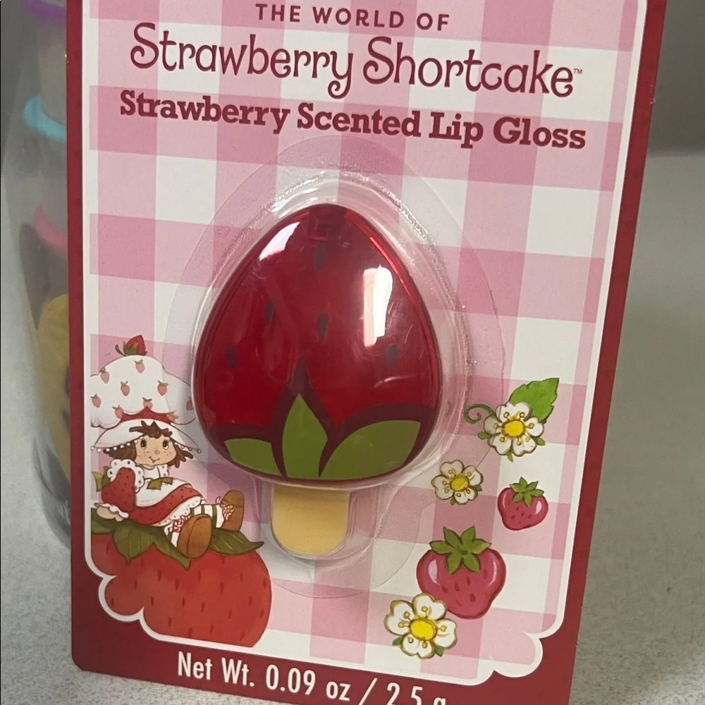 Strawberry Shortcake Red Lip Gloss for Kids